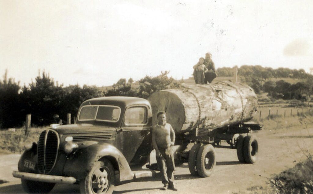 Old Logging Truck
